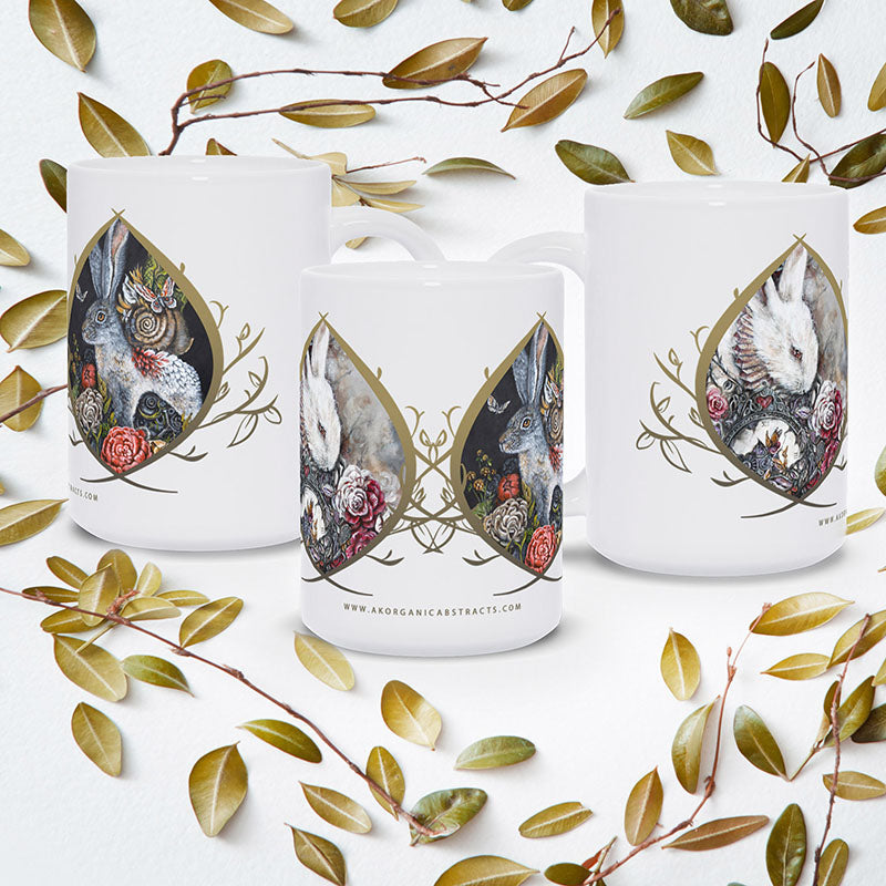 Bunnies Ceramic Coffee and Tea Mug  