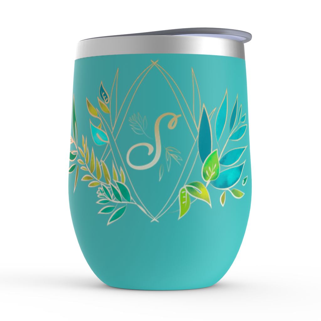 Stemless insulated wine tumbler