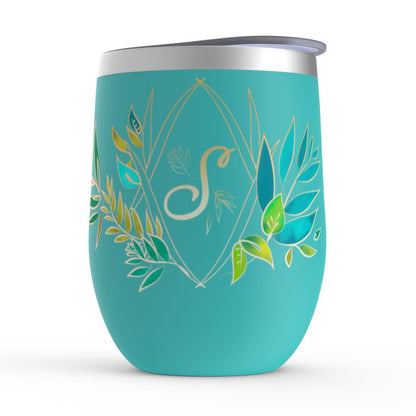 Stemless insulated wine tumbler