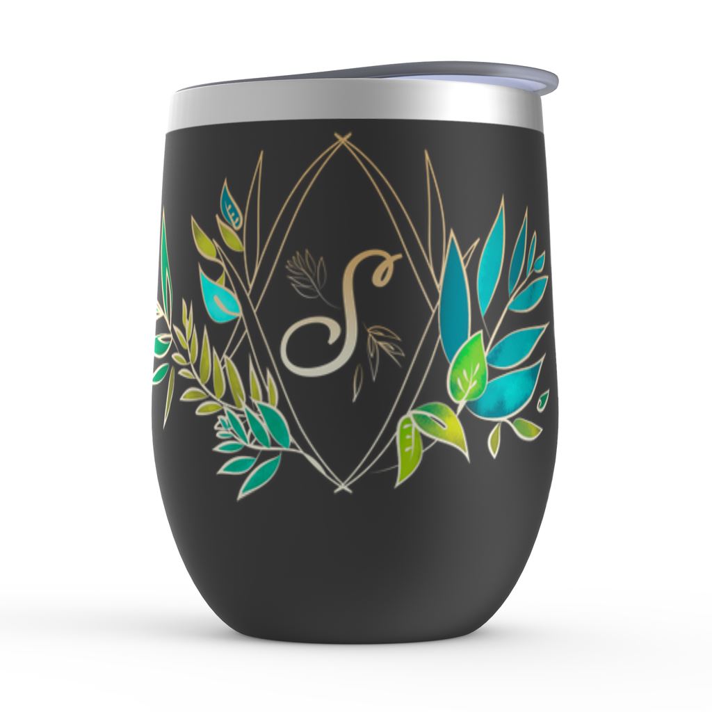 Stemless insulated wine tumbler