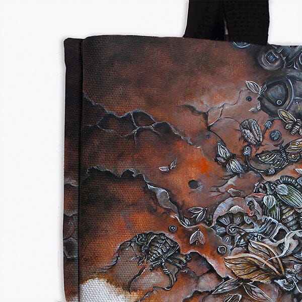 Gothic Fairytale Tote tote AK Organic Abstracts 