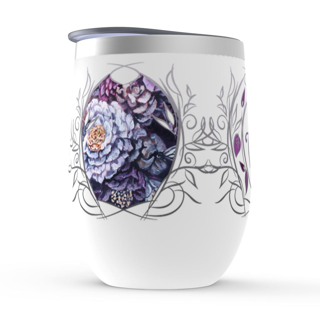 white finish tumbler