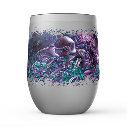 Pandora's Folly Wine Tumbler stainless steel finish