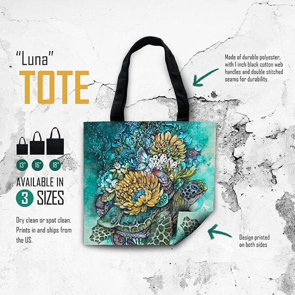 totes are available in 3 sizes