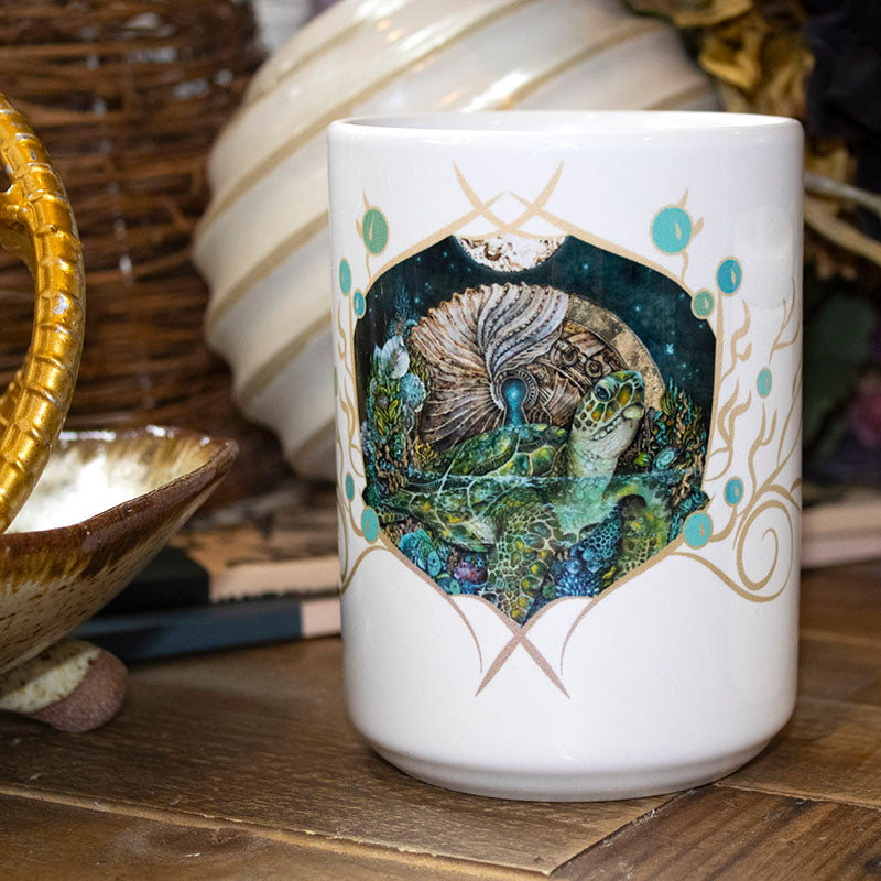 Sea Turtle Ceramic Coffee and Tea Mug 