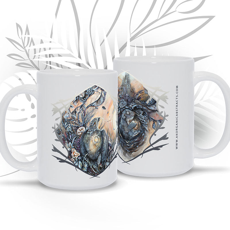 Whimsical Squirrel Coffee Mug - Cute Mug - Tea and Coffee Mug 