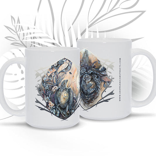 Whimsical Squirrel Coffee Mug - Cute Mug - Tea and Coffee Mug 